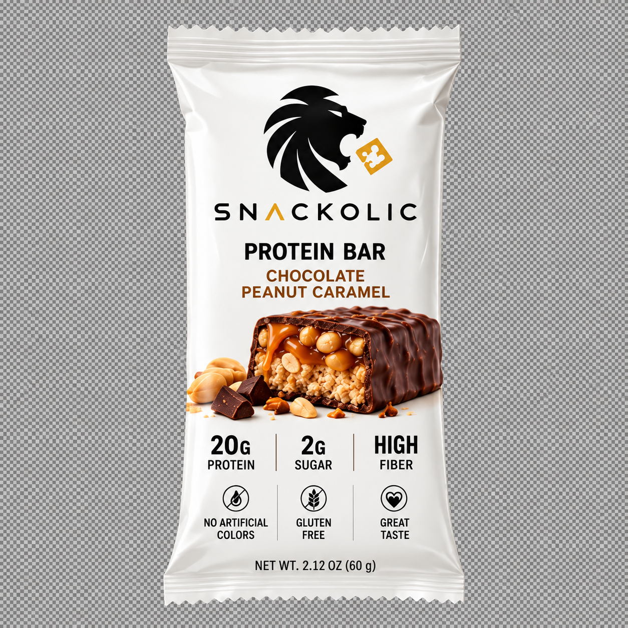 Snackolic Chocolate Peanut Caramel